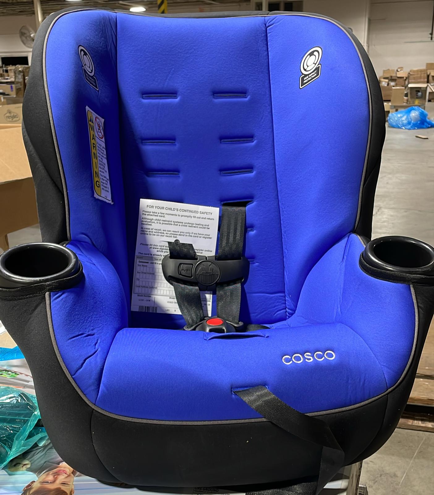 New Cosco Onlook 2-in-1 Convertible Car Seat (Vibrant Blue)