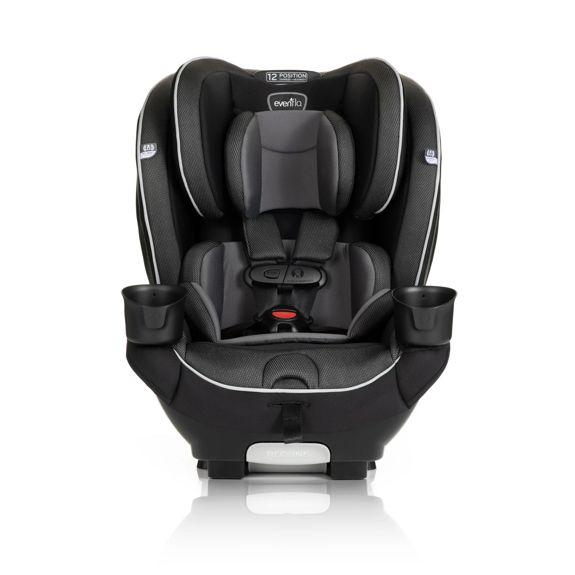 New Evenflo EveryFit 4 in 1 Convertible Car Seat - Gray – Kidsy