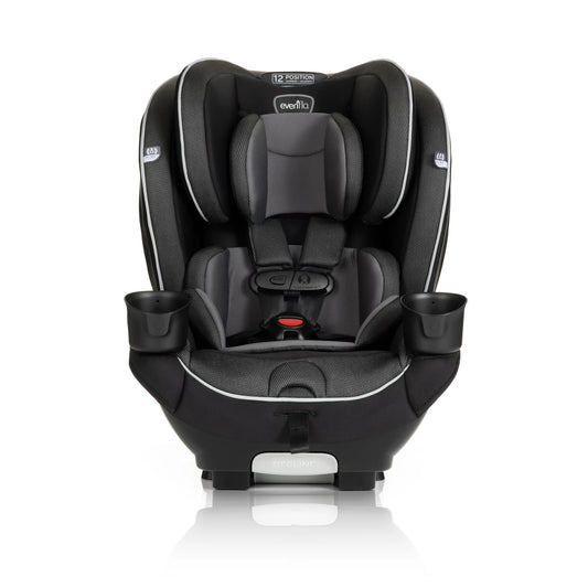 New Evenflo EveryFit 4 in 1 Convertible Car Seat - Gray