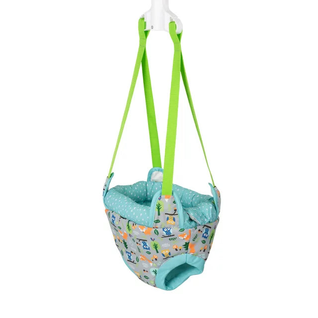 New Evenflo Exersaucer Door Jumper (Forest Friends)