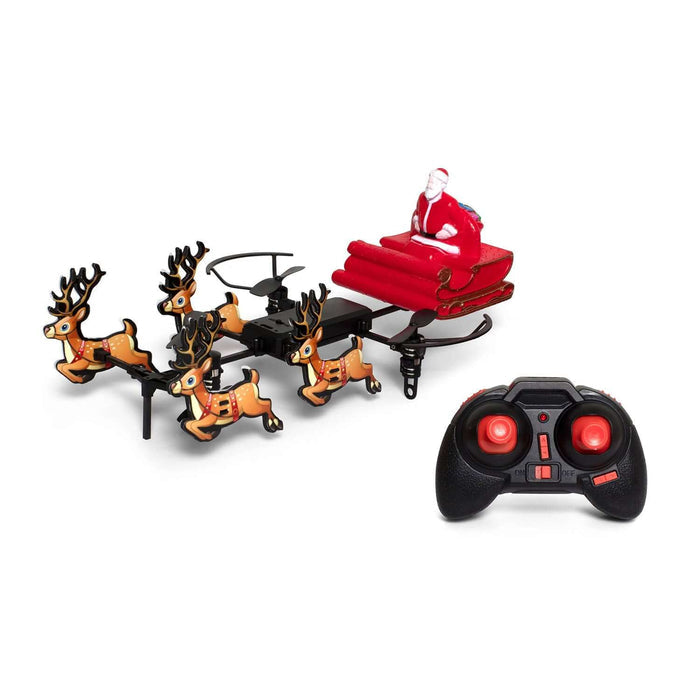 New Thumbs up Uk Flying Santa Remote-Control Sleigh