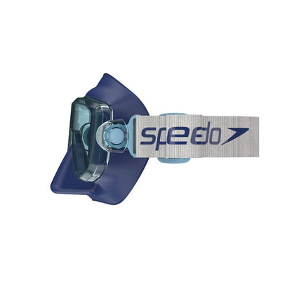 New Speedo Adult Travel Snorkel Mask Set (Navy)