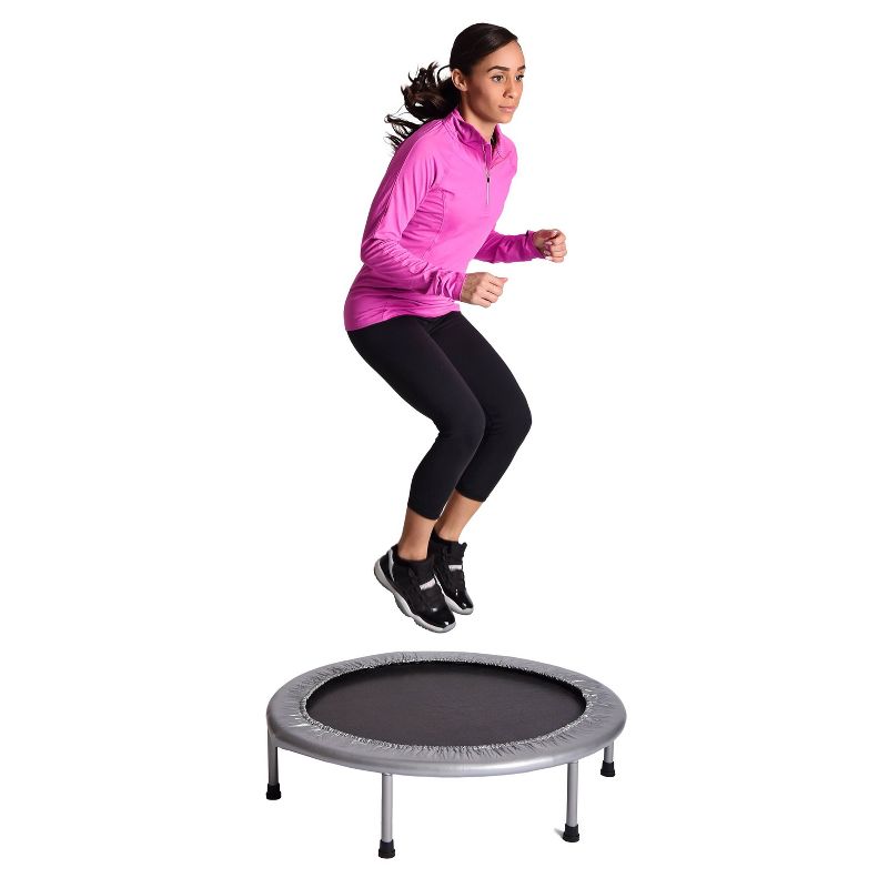 New Stamina Mini Fitness Trampoline w/ Smart Workout App