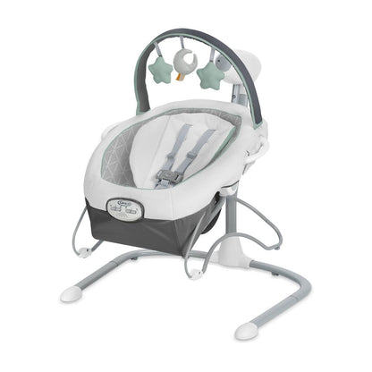 New Graco Soothe N Sway Swing and Portable Bouncer (Derby)