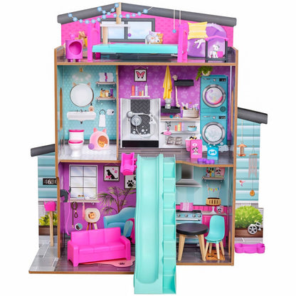 New KidKraft Purrfect Pet Wooden Dollhouse