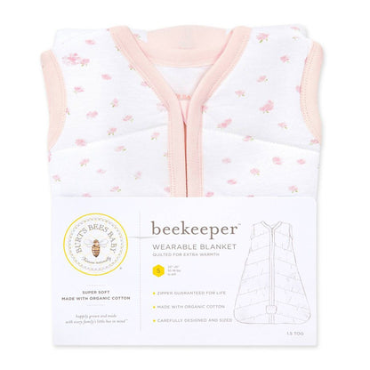 New Burt's Bees Sleepsack Wearable Blanket 100% Cotton - M