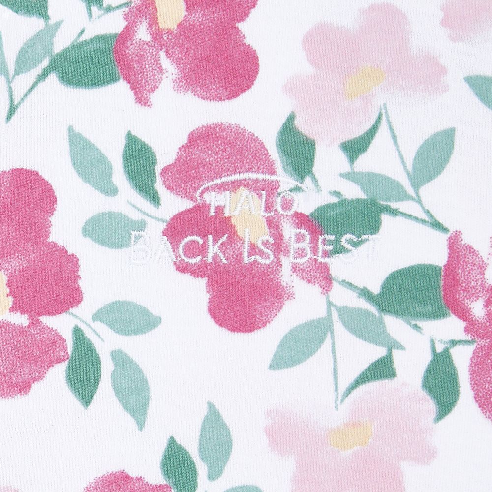 New Halo Sleepsack 100% Cotton Wearable Blanket - Floral (M)
