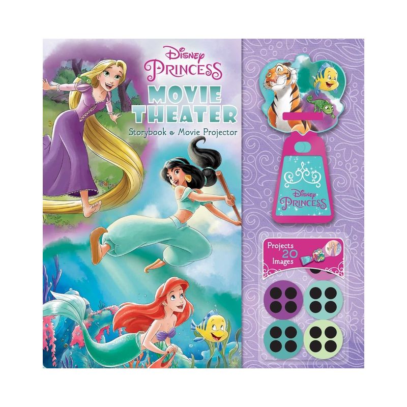 New Disney Princess Projector Pack - by Various (Hardcover)