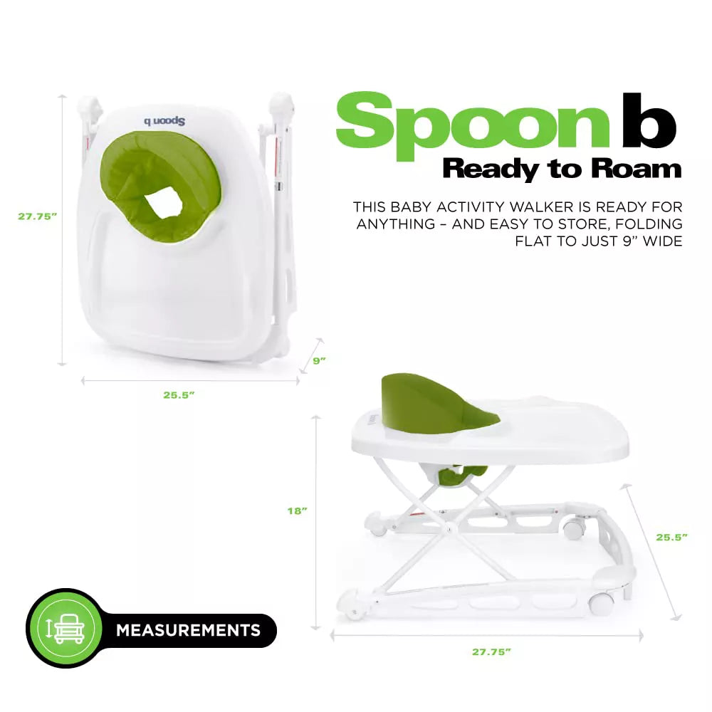 Joovy Spoon B Baby Walker (Greenamole)