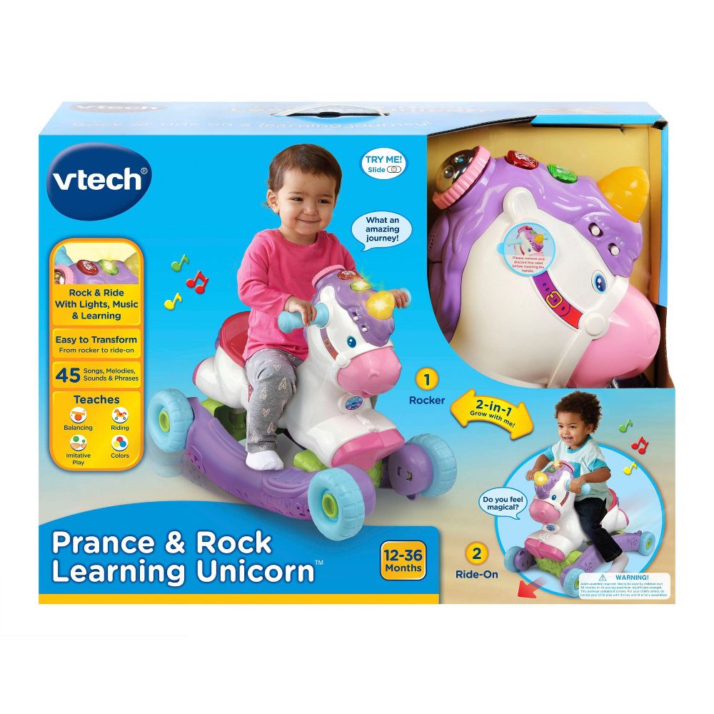 New VTech Prance And Rock Learning Riding Unicorn