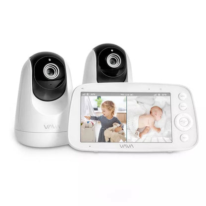 New VAVA Split View 5" 720P Video Baby Monitor with 2 Cameras