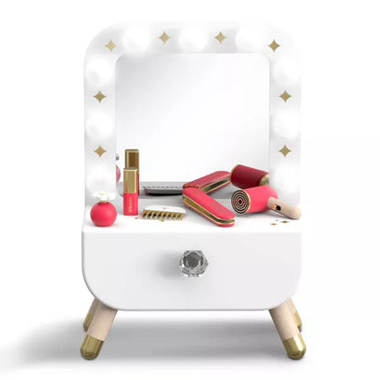 FAO Schwarz Make-Believe Magic Vanity Mirror Makeup Set