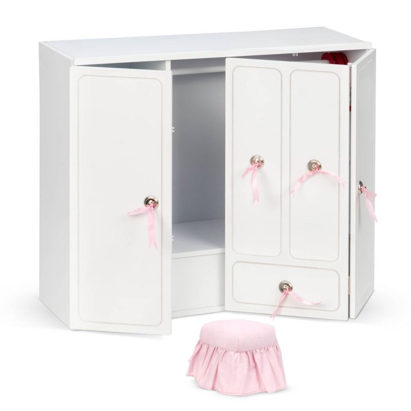 Our Generation Wooden Wardrobe - Closet for 18" Dolls