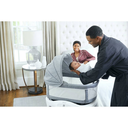 New Graco Sense2Snooze Bassinet with Cry Detection Technology - Ellison