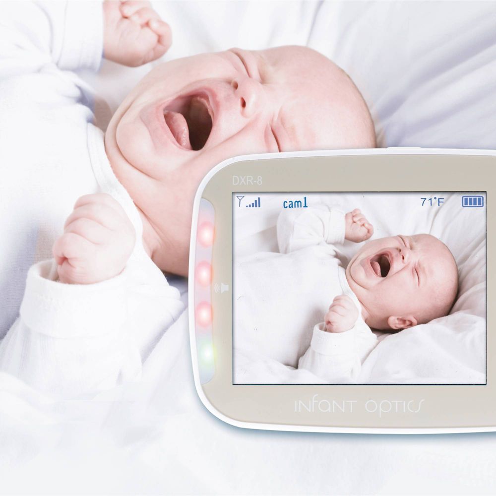 New Infant Optics DXR 8 Baby Monitor Video Monitor