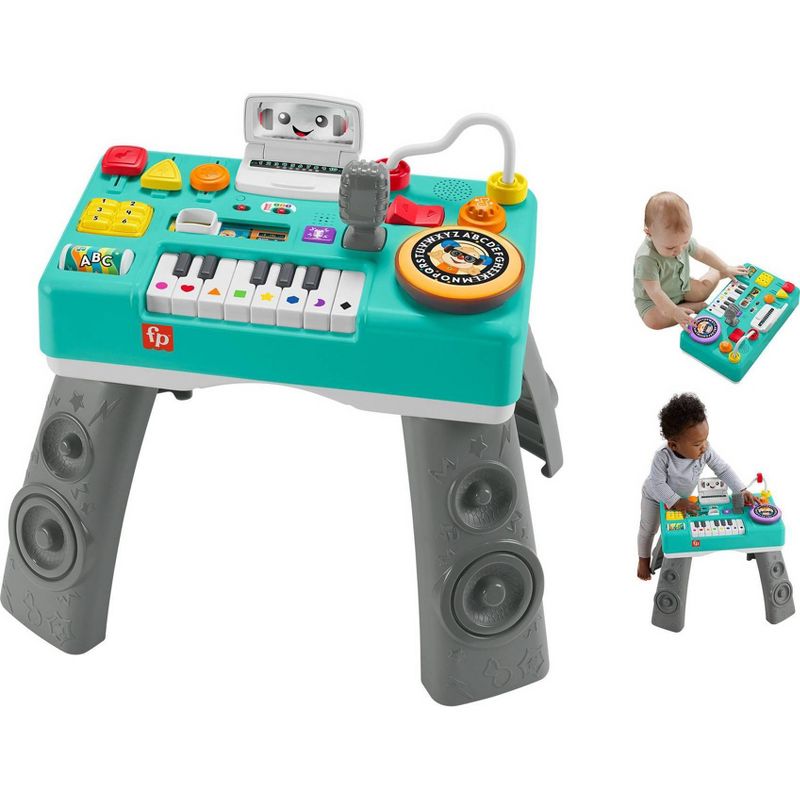 New Fisher-Price Laugh & Learn Mix & Learn DJ Table