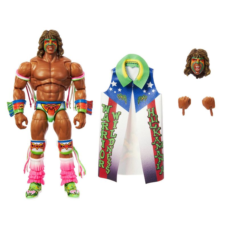 WWE Legends The Ultimate Warrior Action Figure (Missing Vest)