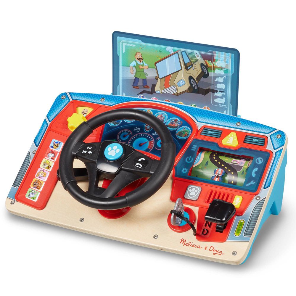 New Melissa & Doug PAW Patrol Rescue Mission Wooden Dashboard