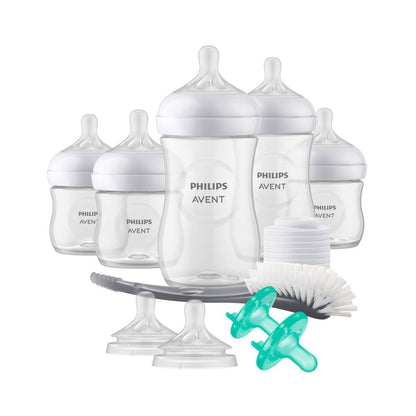 Philips Avent Natural Baby Bottle with Natural Response Nipple Baby Gift Set - 17pc