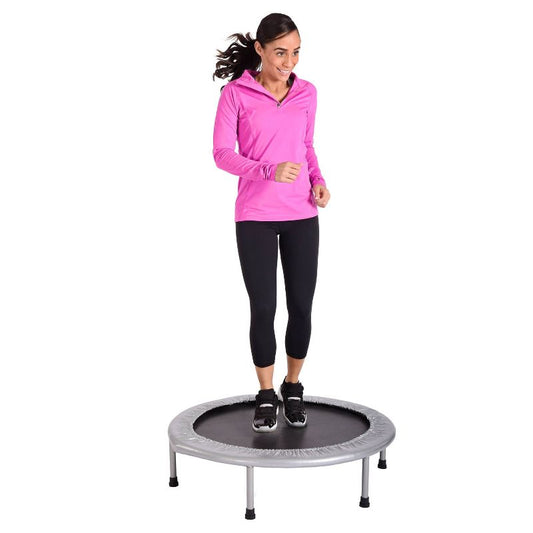 New Stamina Mini Fitness Trampoline w/ Smart Workout App