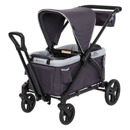 New Baby Trend Expedition 2-in-1 Stroller Wagon (Navy Blue)