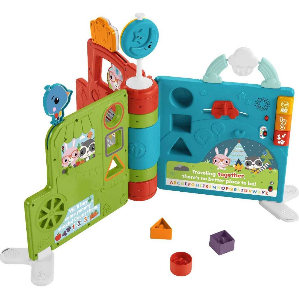 New Fisher-Price Sit-To-Stand Giant Activity Book