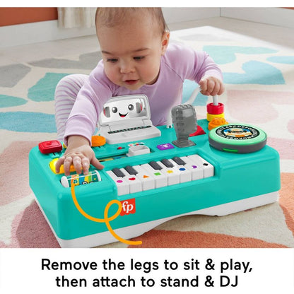 New Fisher-Price Laugh & Learn Mix & Learn DJ Table