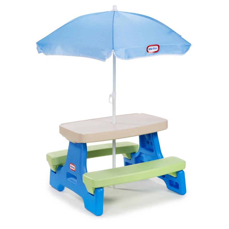 Little Tikes Easy Store Jr. Play Table with Umbrella