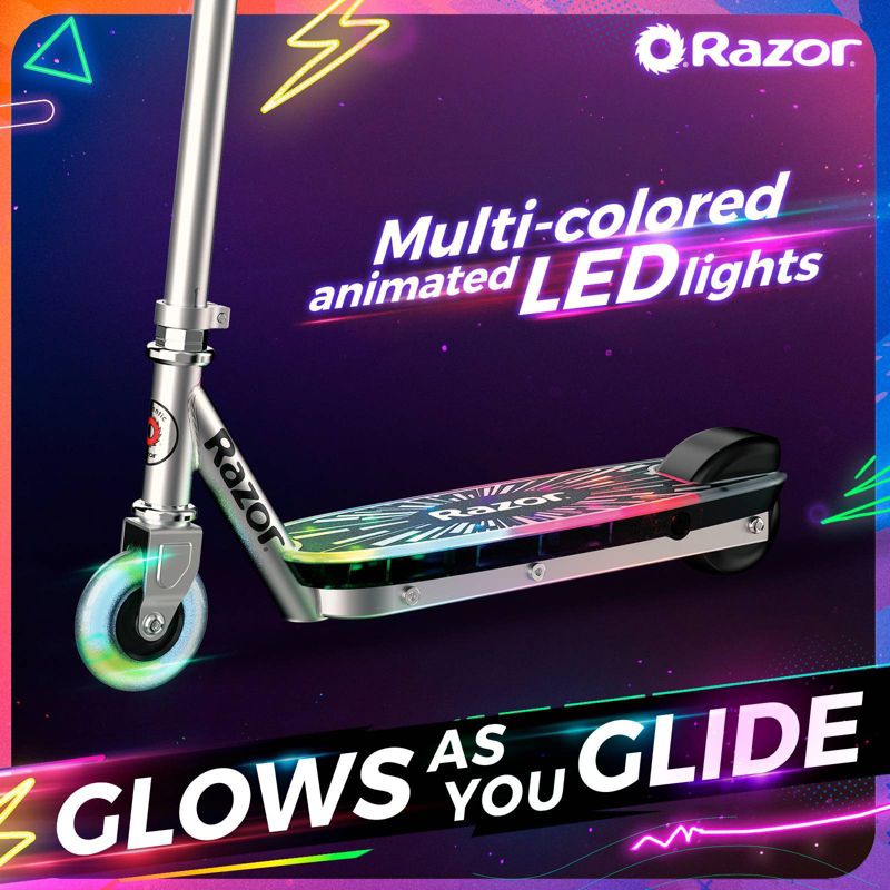 Razor Color Rave Electric Scooter (Black)