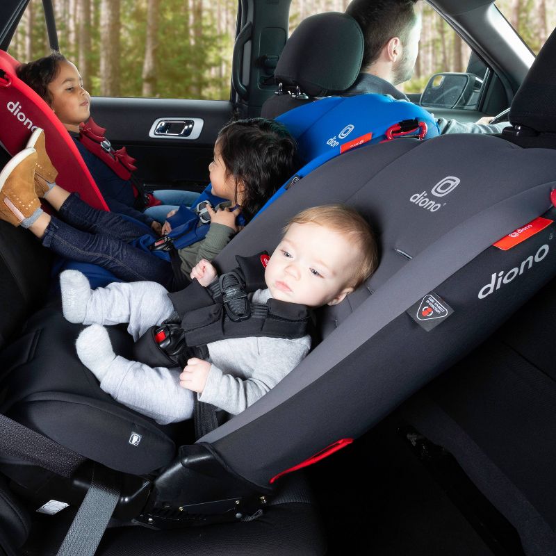 New Diono Radian 3R All-in-One Convertible Car Seat (Black Jet)