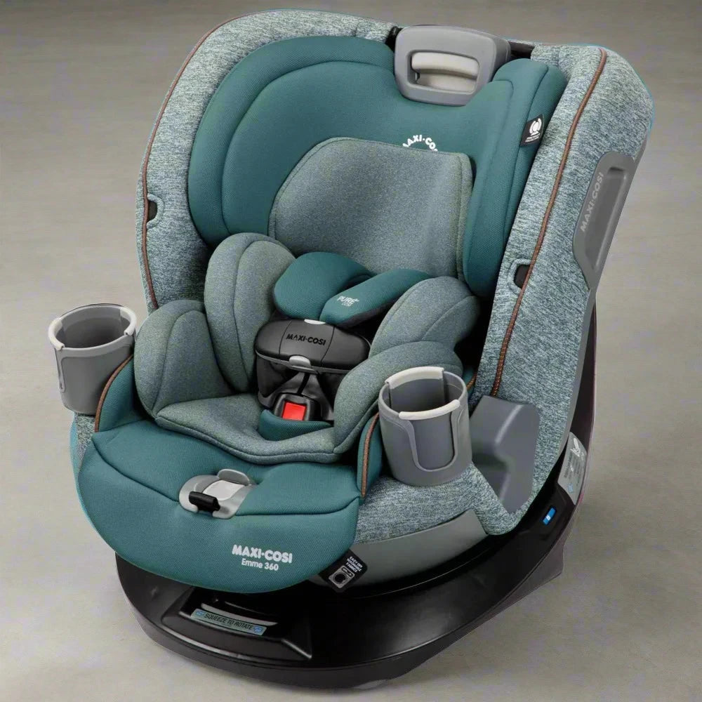 New Maxi-Cosi - Emme 360™ Rotating All-in-One Car Seat (Meadow Wonder) Purecosi