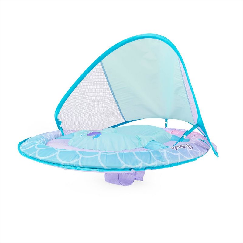 New Swimways Sun Canopy Spring Float with Hyper-Flate Valve - Mermaid