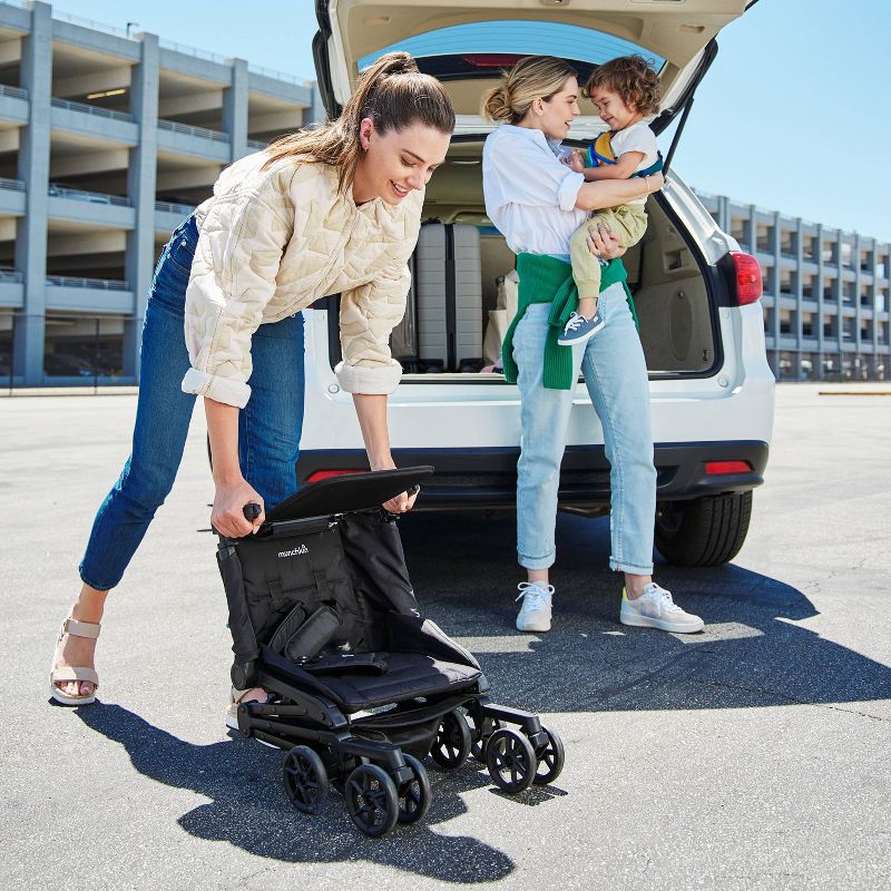 Munchkin Sparrow Ultra Compact Travel Stroller (Black)