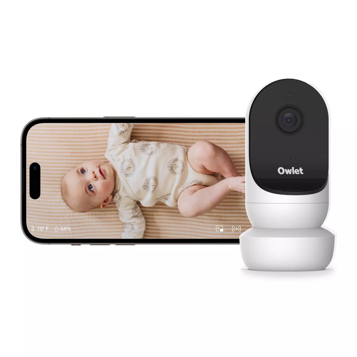 Owlet Cam 2 Smart Baby Video Monitor (White)