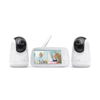 New VAVA Split View 5" 720P Video Baby Monitor with 2 Cameras