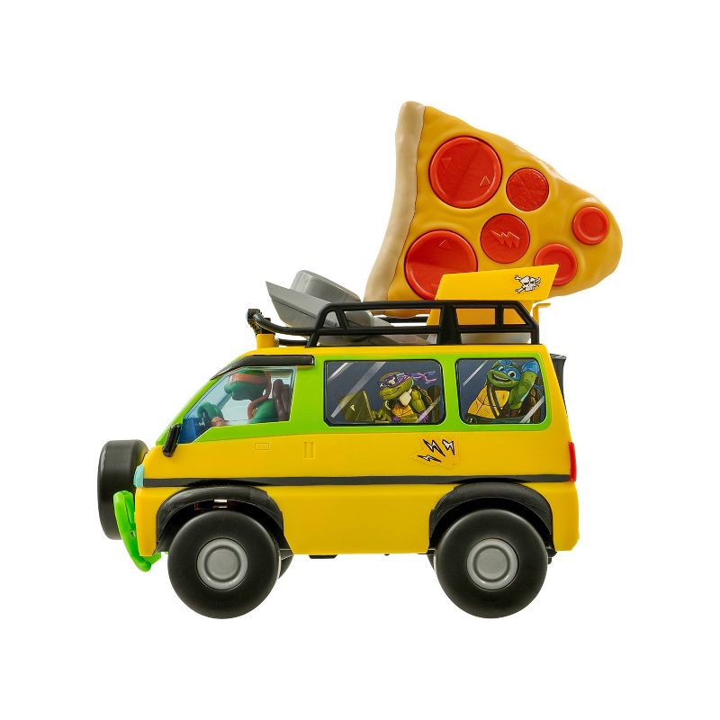 New Teenage Mutant Ninja Turtles Mutant Mayhem RC Pizza Blaster Vehicle