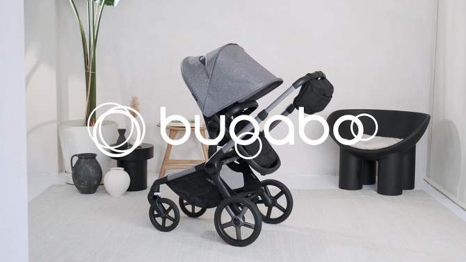 New Bugaboo Universal Stroller Organizer (Gray Melange)