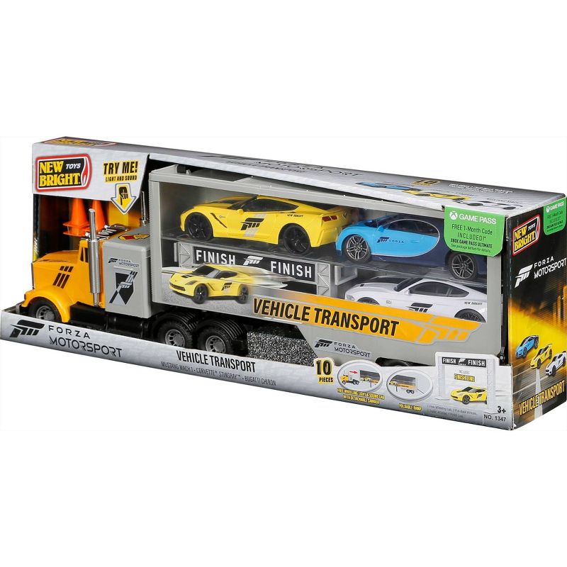 New Bright Forza Motorsport Hauler Set - 1:24 Scale