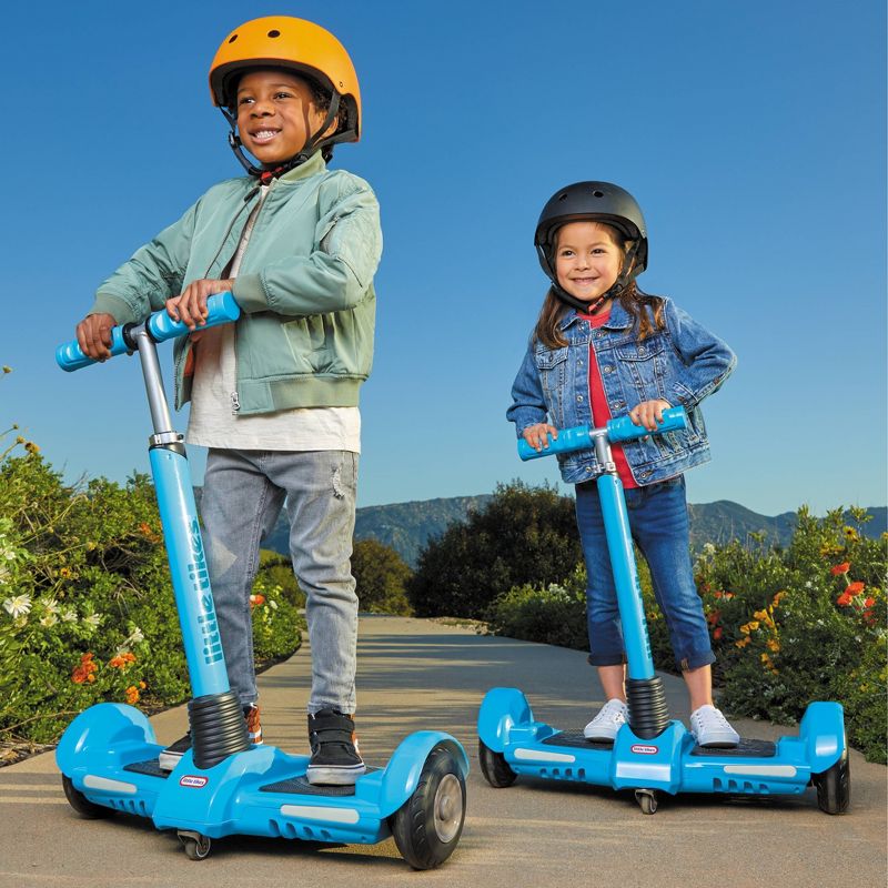 New Little Tikes Lean to Turn Electric Scooter Blue Kidsy