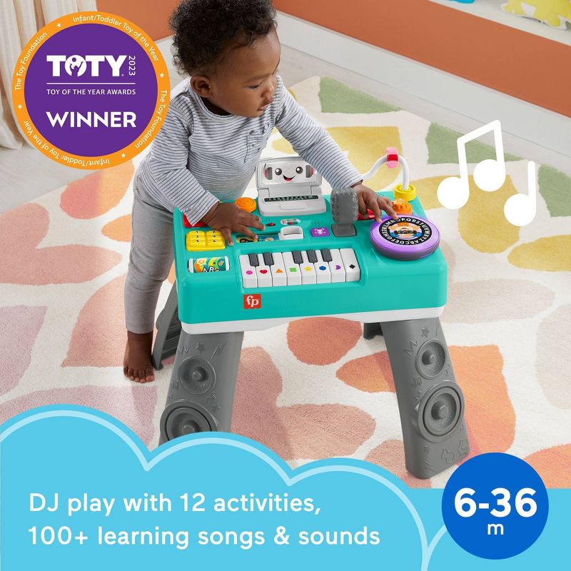 New Fisher-Price Laugh & Learn Mix & Learn DJ Table