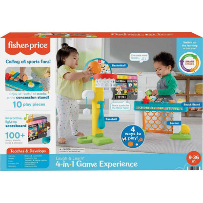 New Fisher-Price Laugh & Learn 4-in-1 Game Experience Play Center