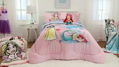 Twin Disney Princess Fairytales and Dreams Kids' Sheet Set