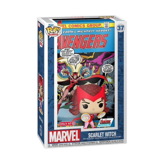 New Funko POP! Comic Cover: Marvel Avengers 104 - Scarlet Witch Vinyl Collectible