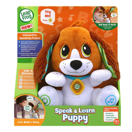 New LeapFrog Bailey Speak & Learn Puppy