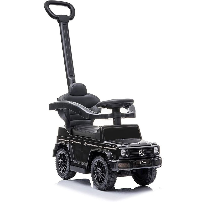 Best Ride On Cars Kids Outdoor Stroller Mercedes G-Wagon (Black)