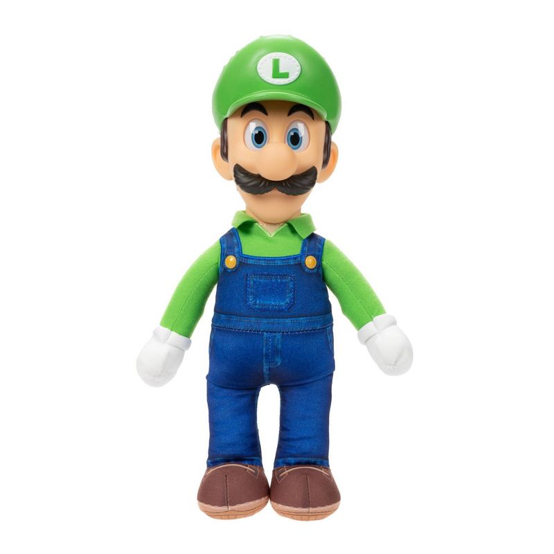 New Nintendo The Super Mario Bros. Movie Luigi Poseable Plush