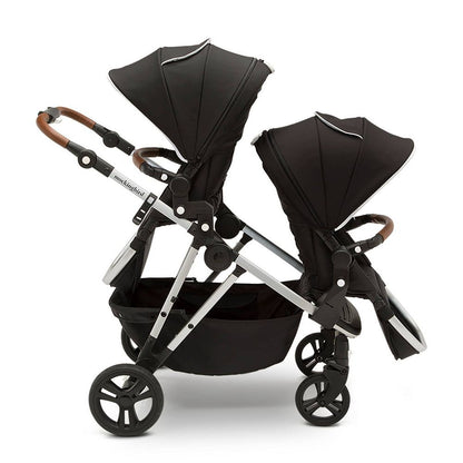 New Mockingbird Single-to-Double Stroller - Black Windowpane