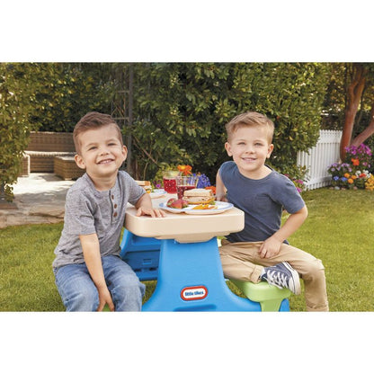 Little Tikes Easy Store Jr. Play Table with Umbrella