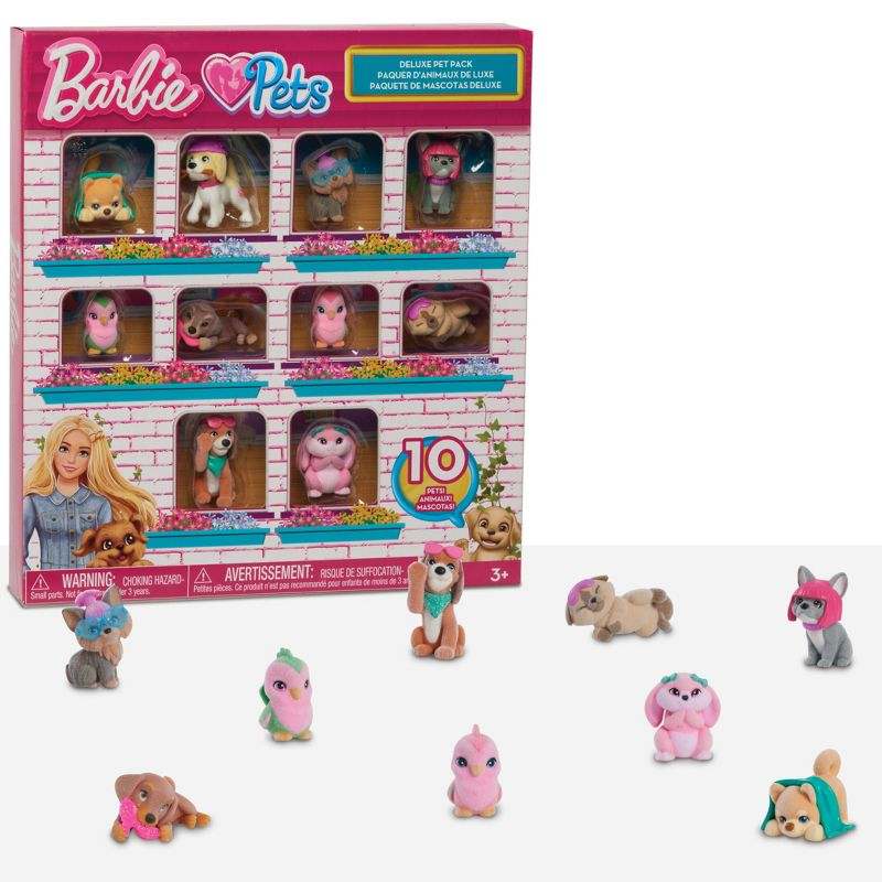 New Barbie Deluxe Pet Surprise Animal Figures Kidsy