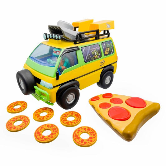 New Teenage Mutant Ninja Turtles Mutant Mayhem RC Pizza Blaster Vehicle